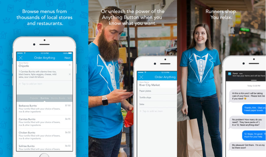 Favor is the "Deliver Anything" App That Took SXSW By Storm Paste